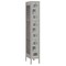 Salsbury Industries Wardrobe Locker, 12inW, Steel, 3 Tiers, Gray 73165GY-U